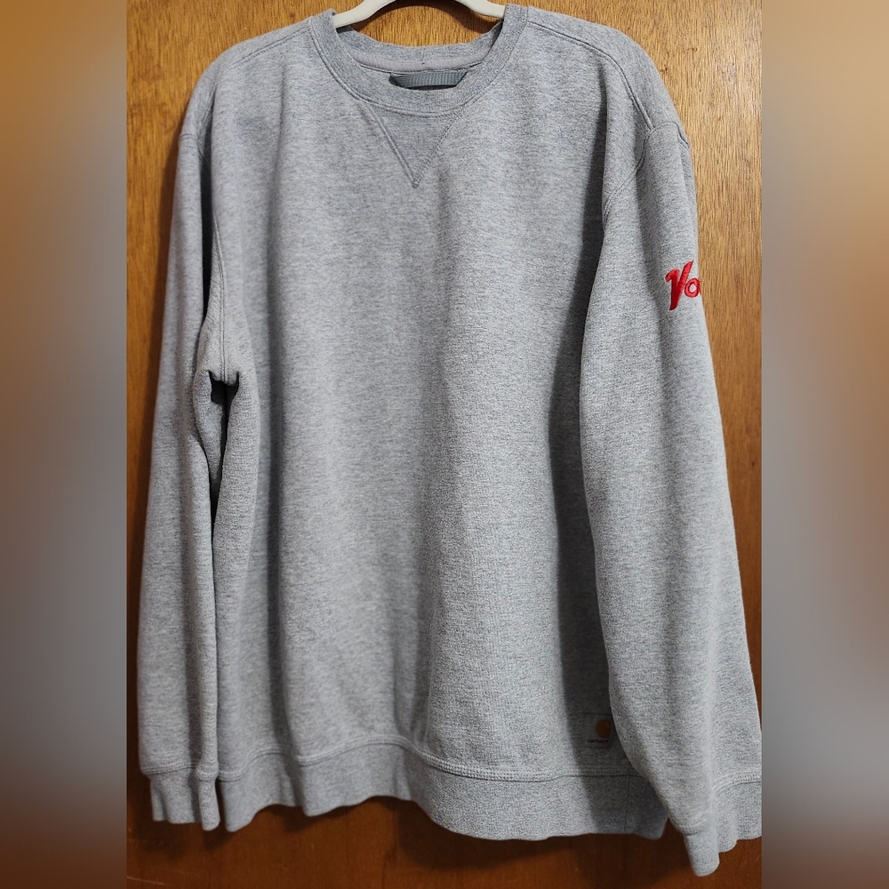 Carhartt Volm Mens Gray Sweatshirt
